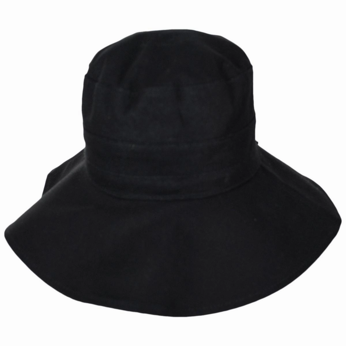 Alma Ponytail Cotton Bucket Hat