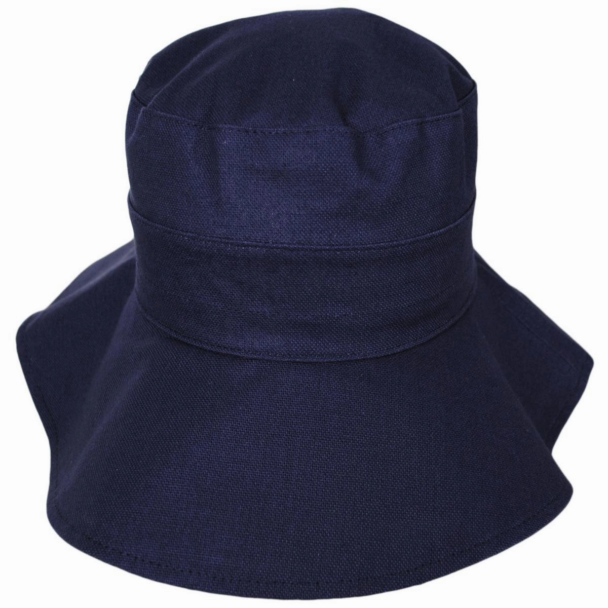 Alma Ponytail Cotton Bucket Hat