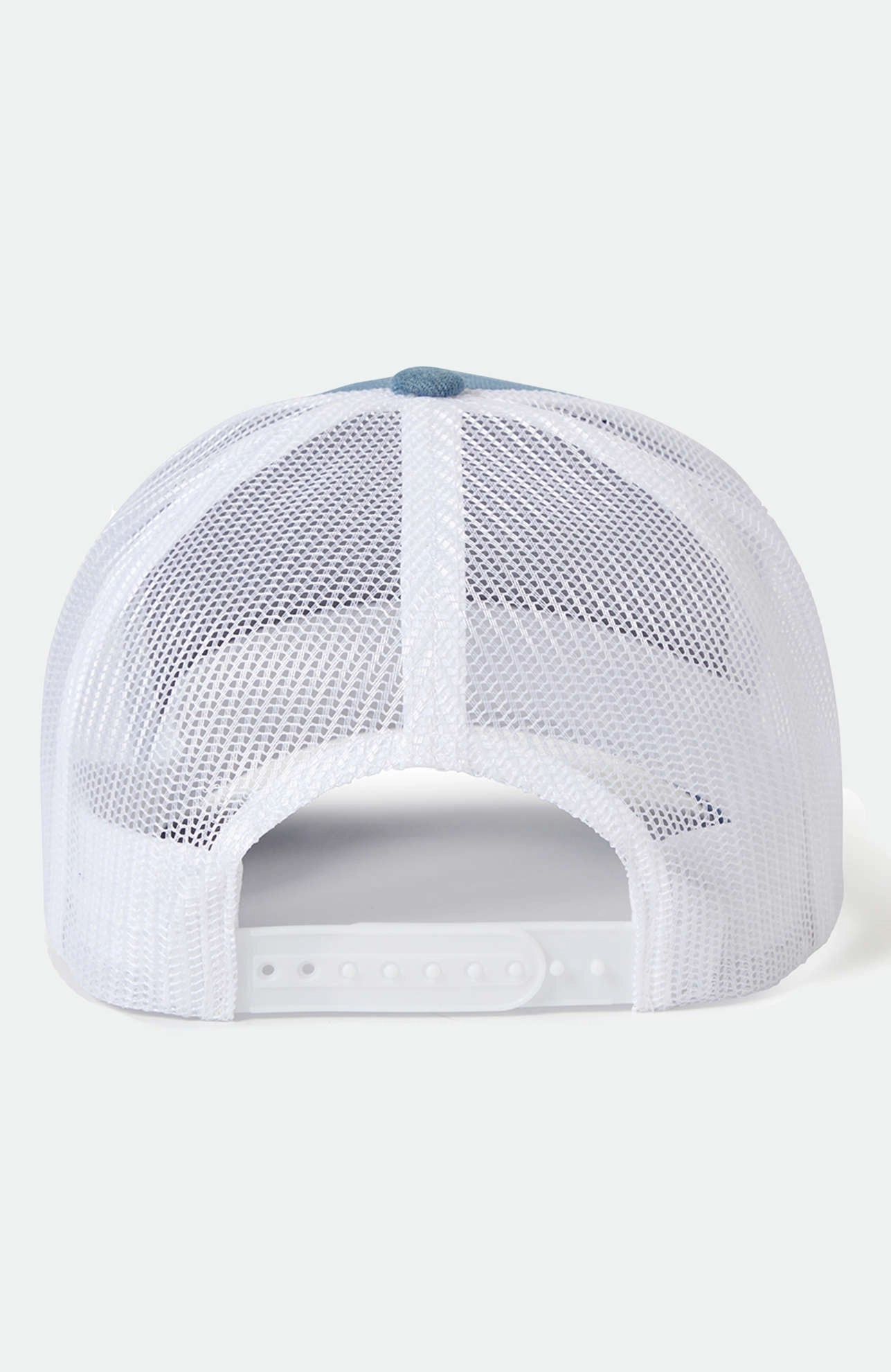 Alpha Block NetPlus Trucker Hat - Denim/White