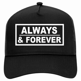 Always And Forever Retro Adult 5 Panel Mesh Trucker Hat
