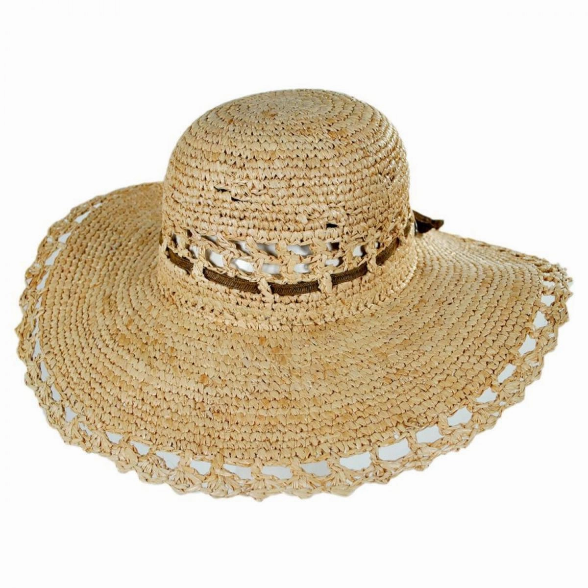 Amy Raffia Straw Sun Hat