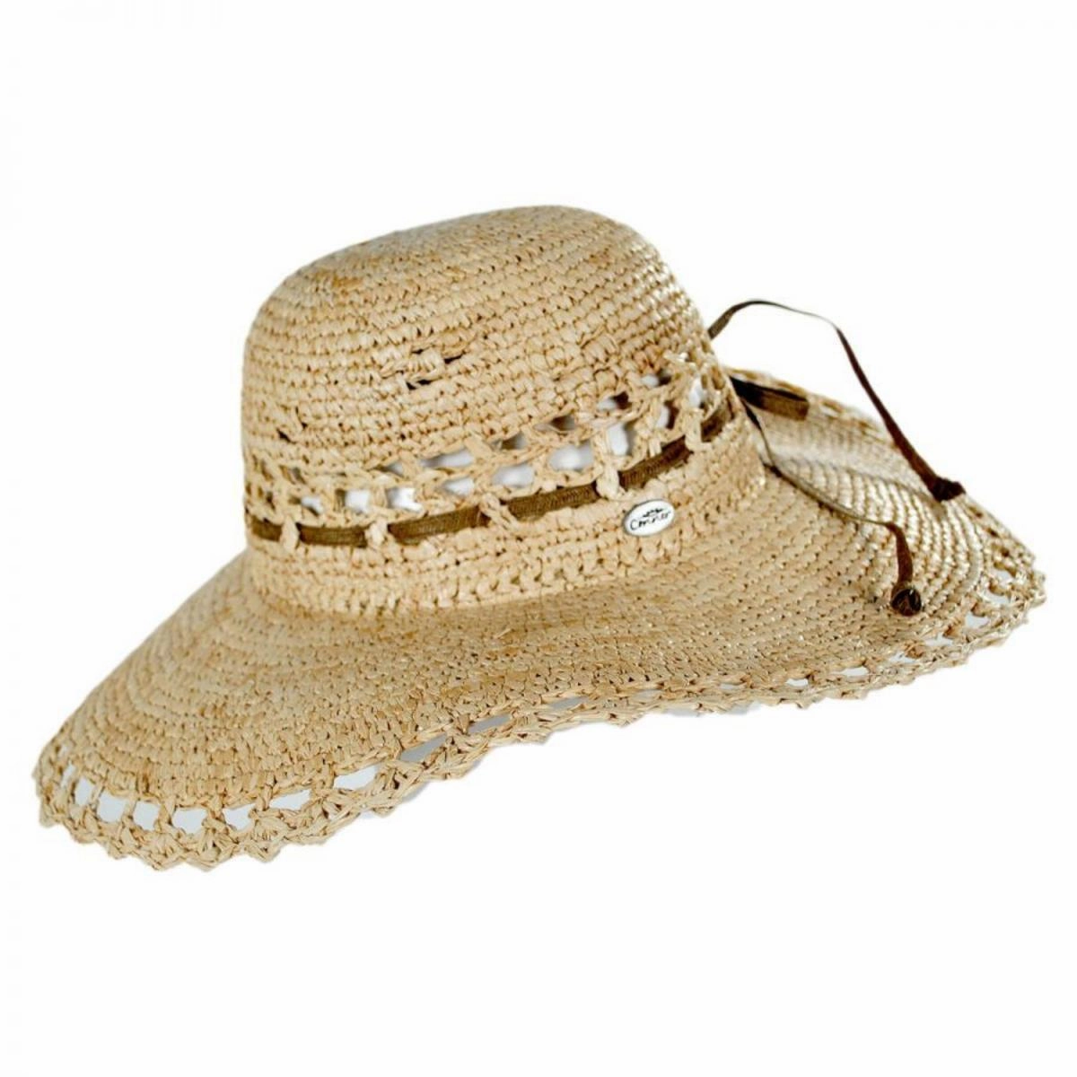 Amy Raffia Straw Sun Hat
