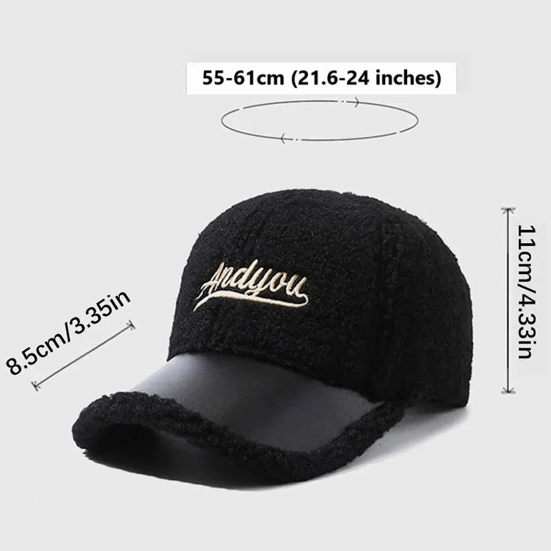 Andyou Furry Baseball Cap