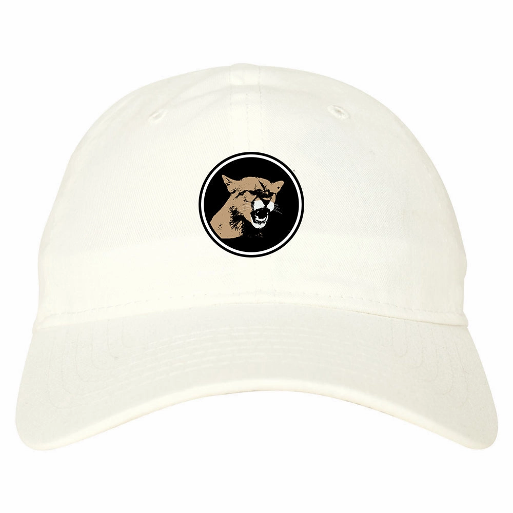 Angry Cougar Chest Mens Dad Hat Baseball Cap