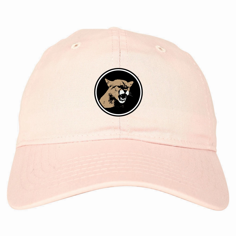 Angry Cougar Chest Mens Dad Hat Baseball Cap