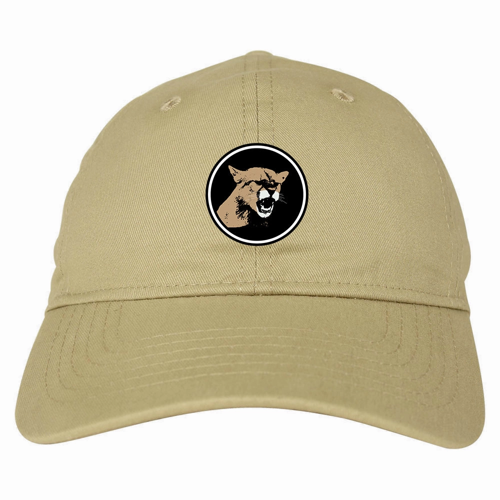 Angry Cougar Chest Mens Dad Hat Baseball Cap