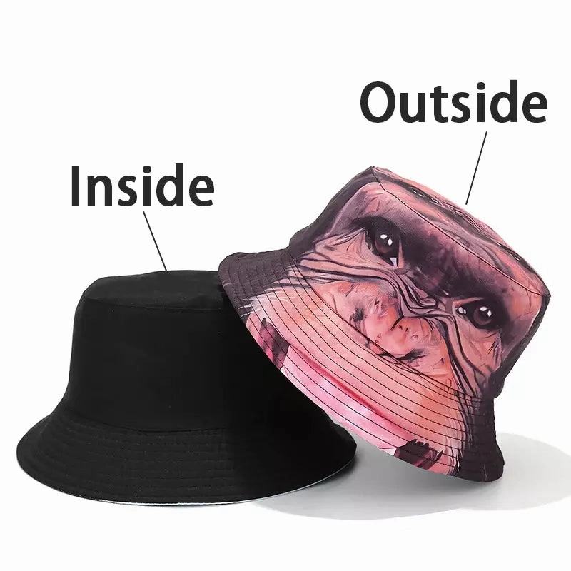 Animal Faces Reversible Bucket Hat