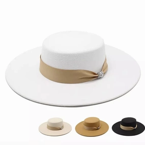 Annecy Vintage Boater Hat
