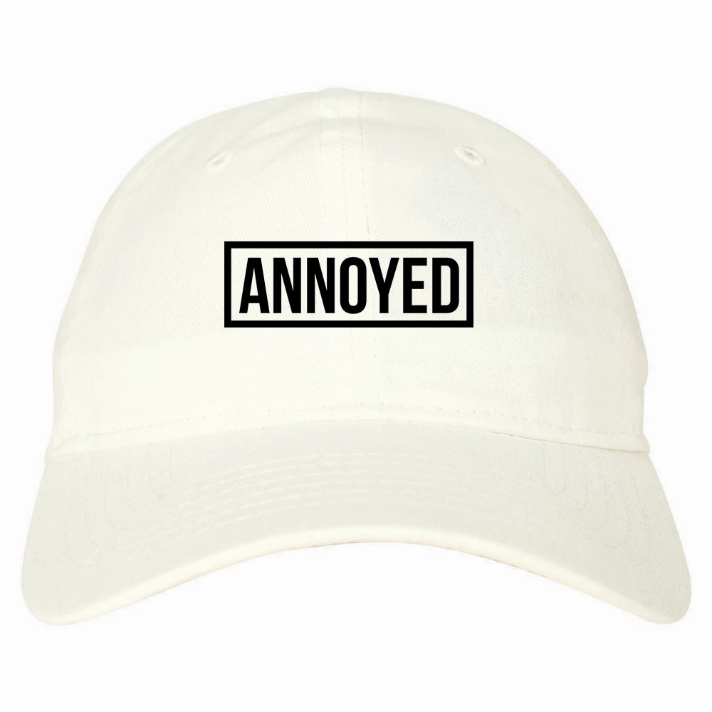 Annoyed Mens Dad Hat Baseball Cap