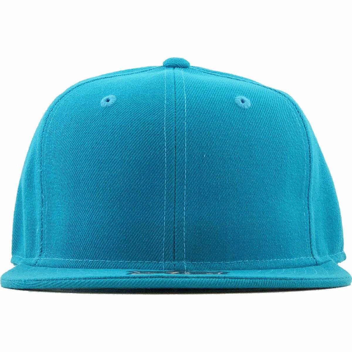 Aqua- Structured and Fitted Baseball Cap