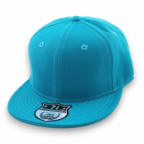 Aqua- Structured and Fitted Baseball Cap