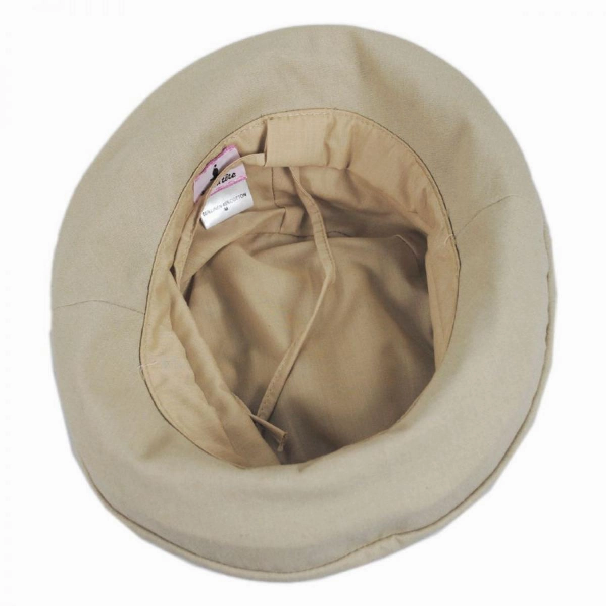 Arbres Linen and Cotton Bucket Hat