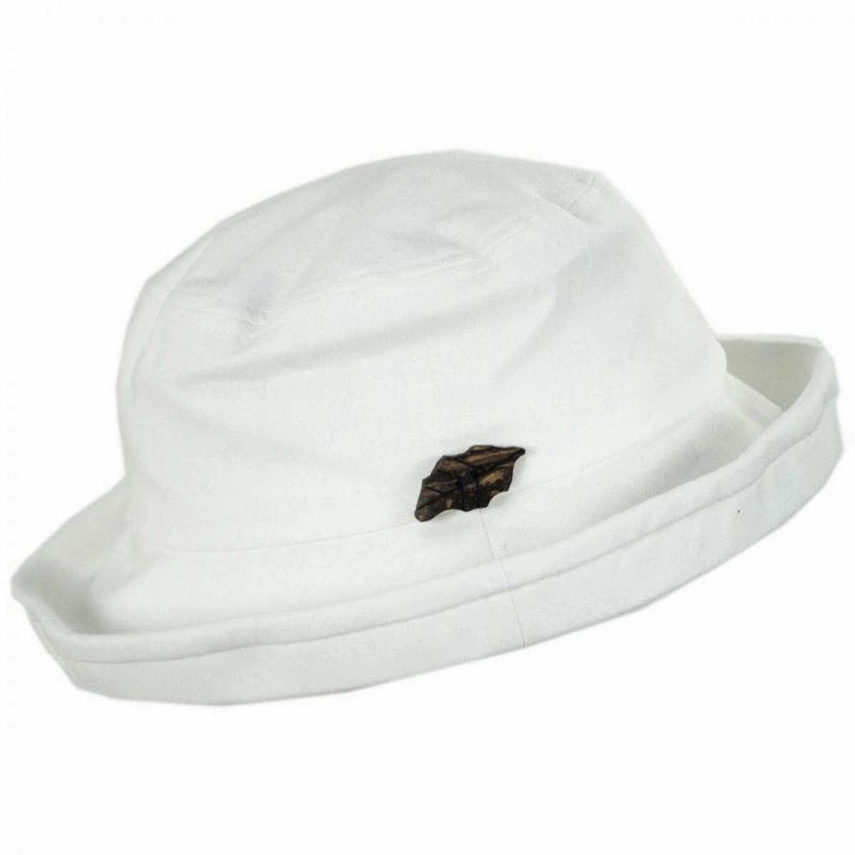 Arbres Linen and Cotton Bucket Hat