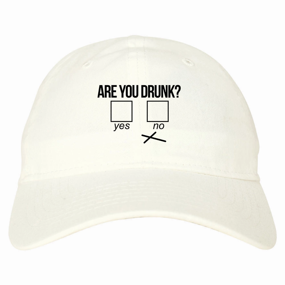 Are You Drunk Funny Beer Drinking Party Mens Dad Hat