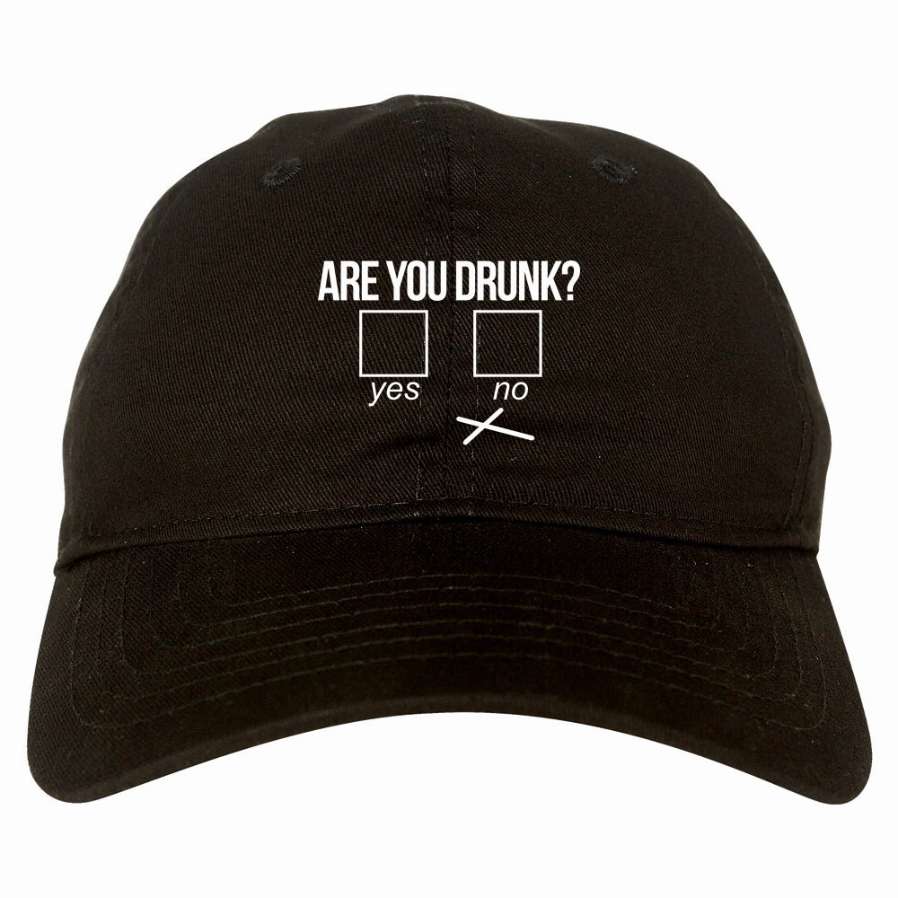Are You Drunk Funny Beer Drinking Party Mens Dad Hat