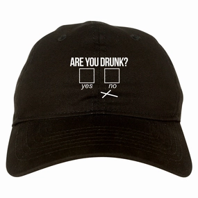 Are You Drunk Funny Beer Drinking Party Mens Dad Hat