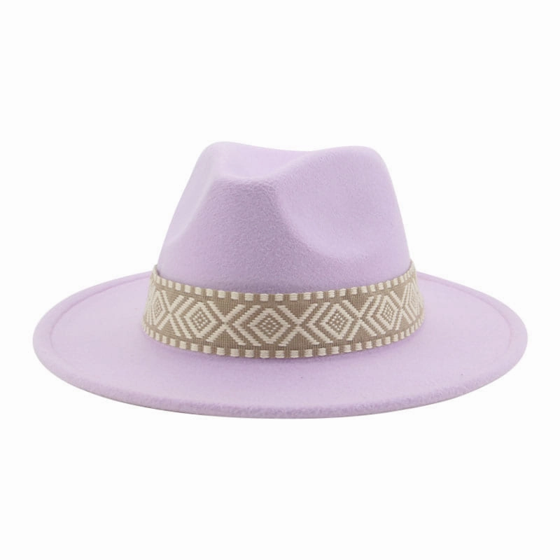 Arenys Mosaic Band Fedora Hat