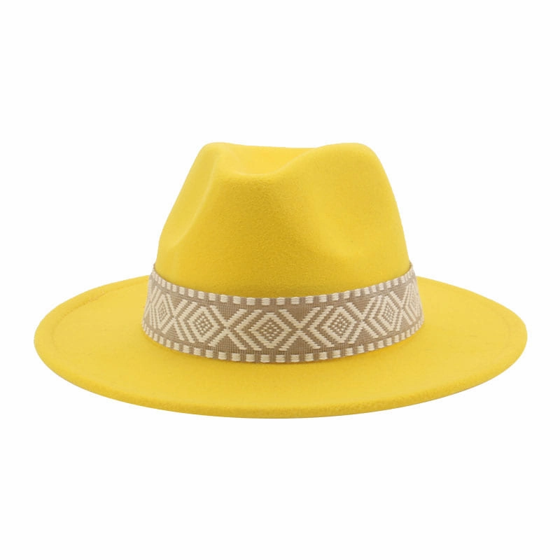 Arenys Mosaic Band Fedora Hat