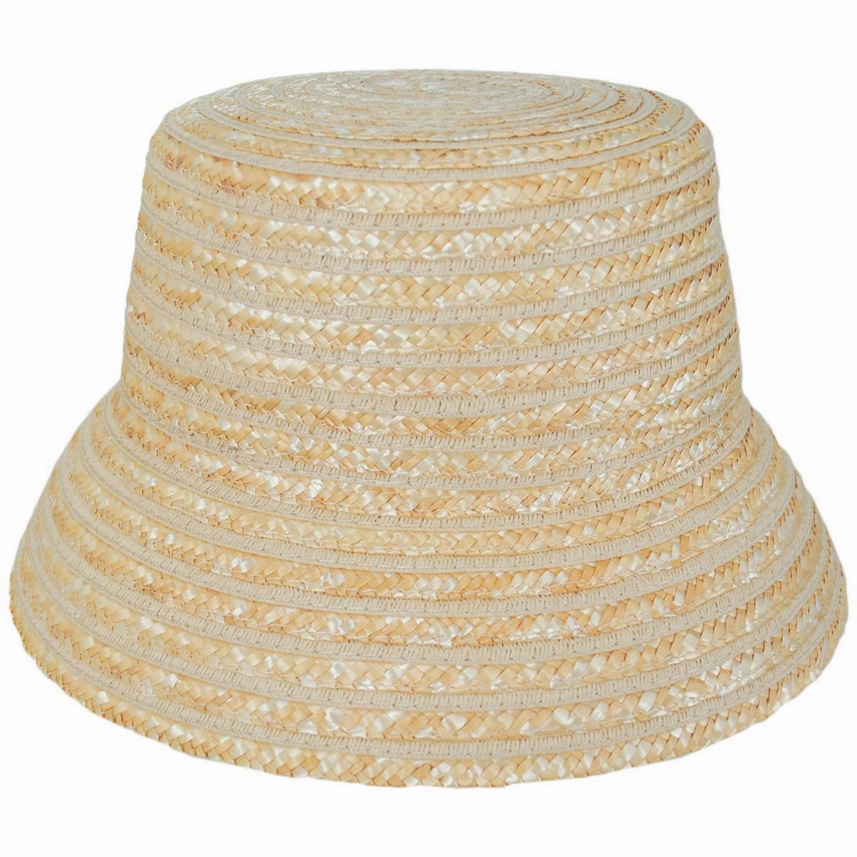 Aria Milan Straw Bucket Hat