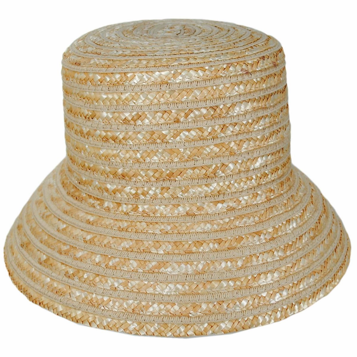 Aria Milan Straw Bucket Hat