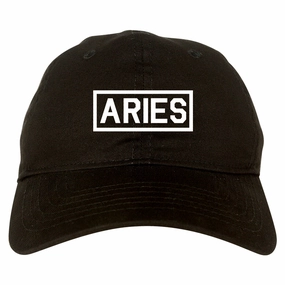 Aries Horoscope Sign Mens Dad Hat Baseball Cap