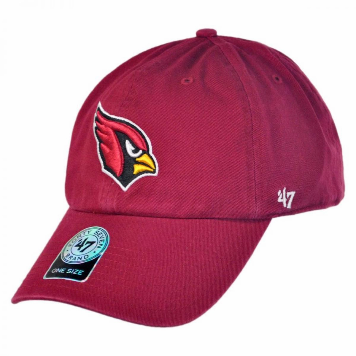 Arizona Cardinals NFL Clean Up Strapback Baseball Cap Dad Hat