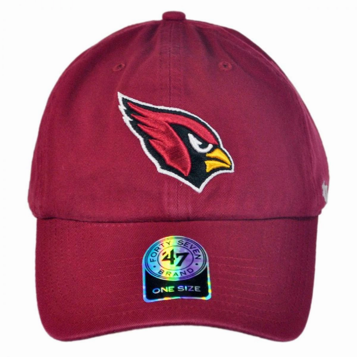 Arizona Cardinals NFL Clean Up Strapback Baseball Cap Dad Hat