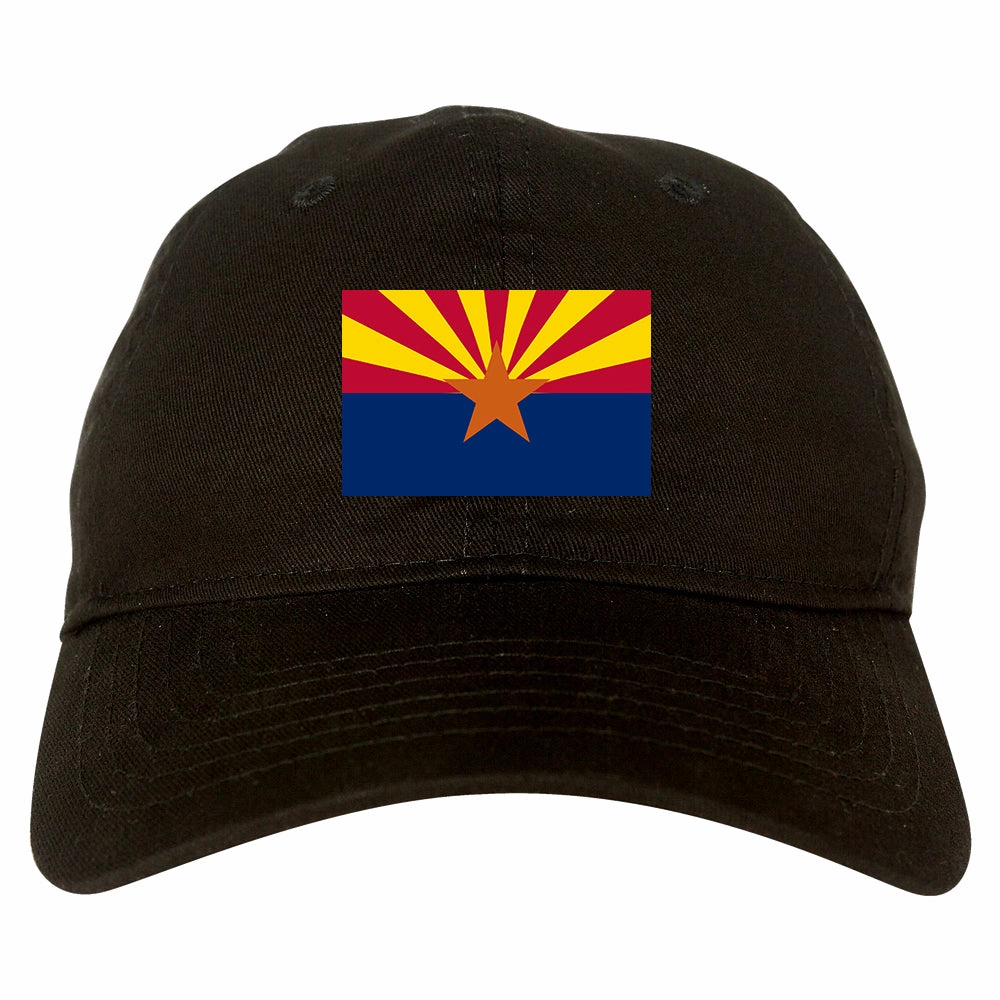 Arizona State Flag AZ Chest Mens Dad Hat