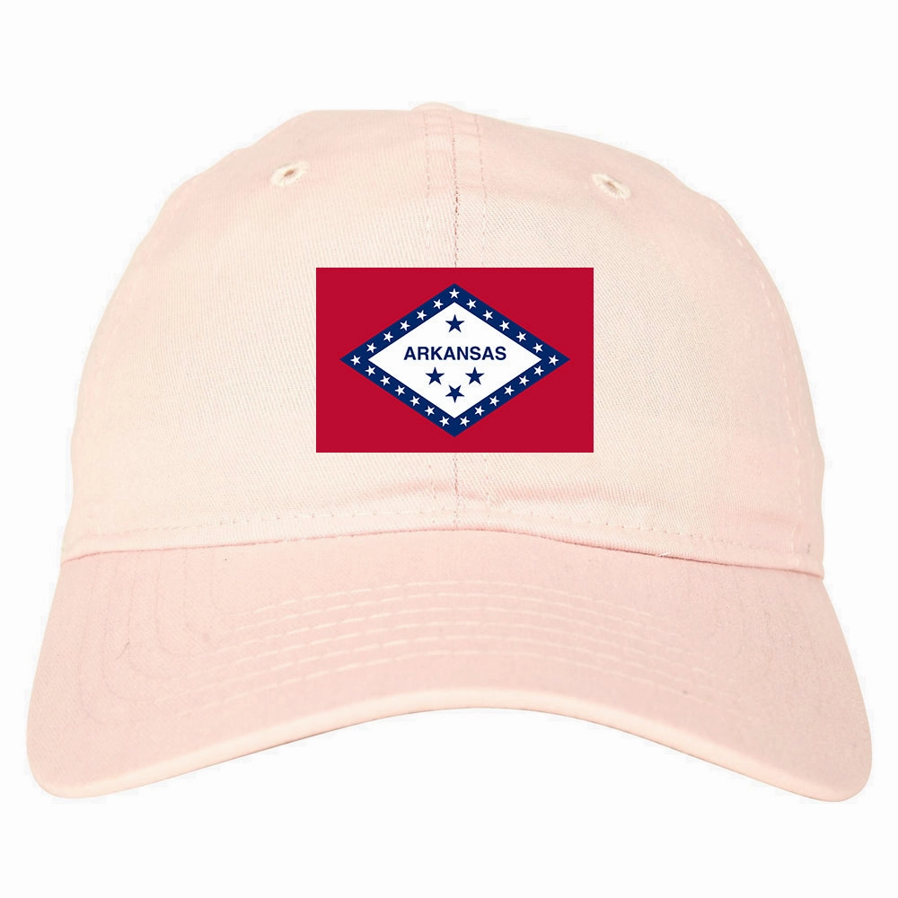 Arkansas State Flag AR Chest Mens Dad Hat