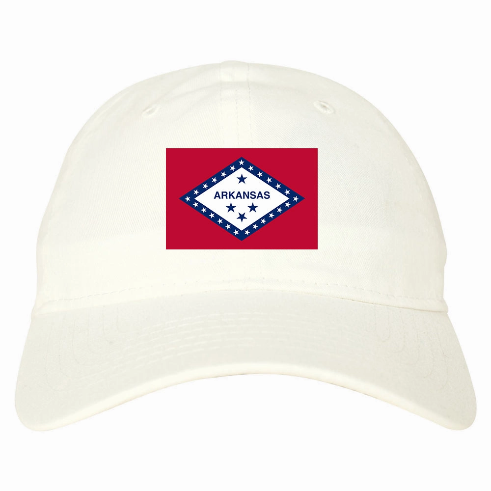 Arkansas State Flag AR Chest Mens Dad Hat