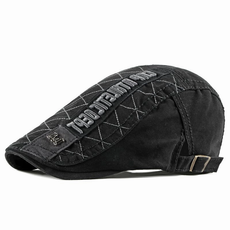 Athletic Retro Rhombuses Flat Cap