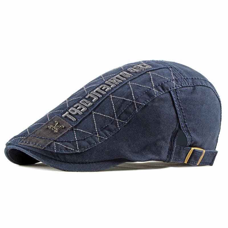 Athletic Retro Rhombuses Flat Cap