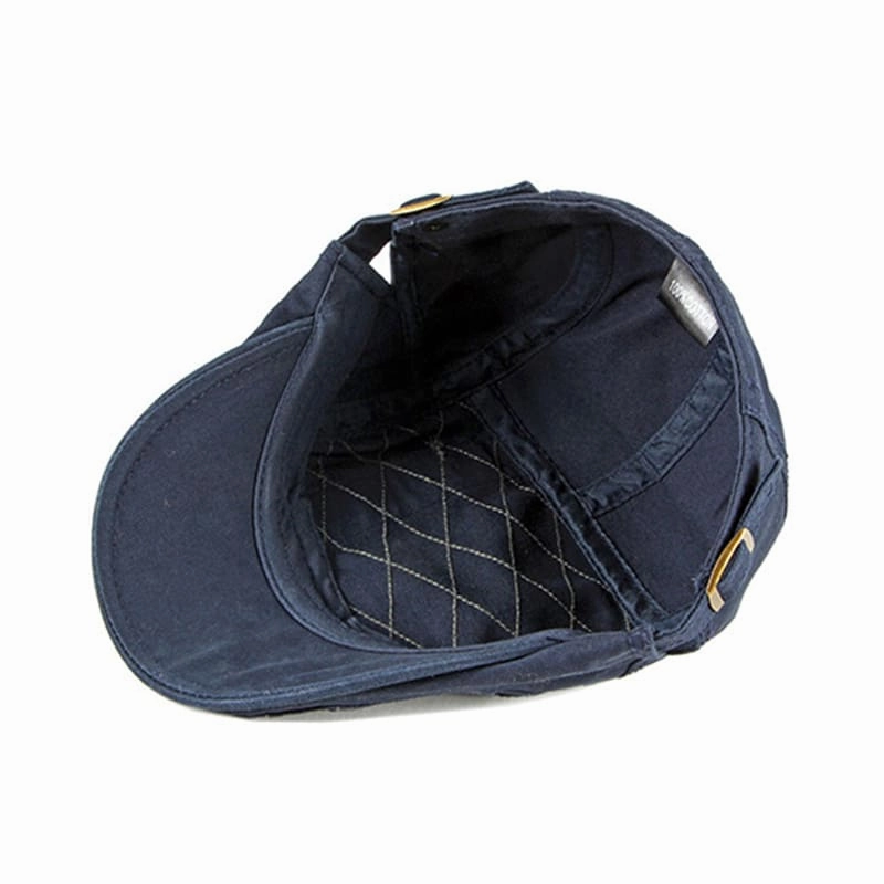Athletic Retro Rhombuses Flat Cap