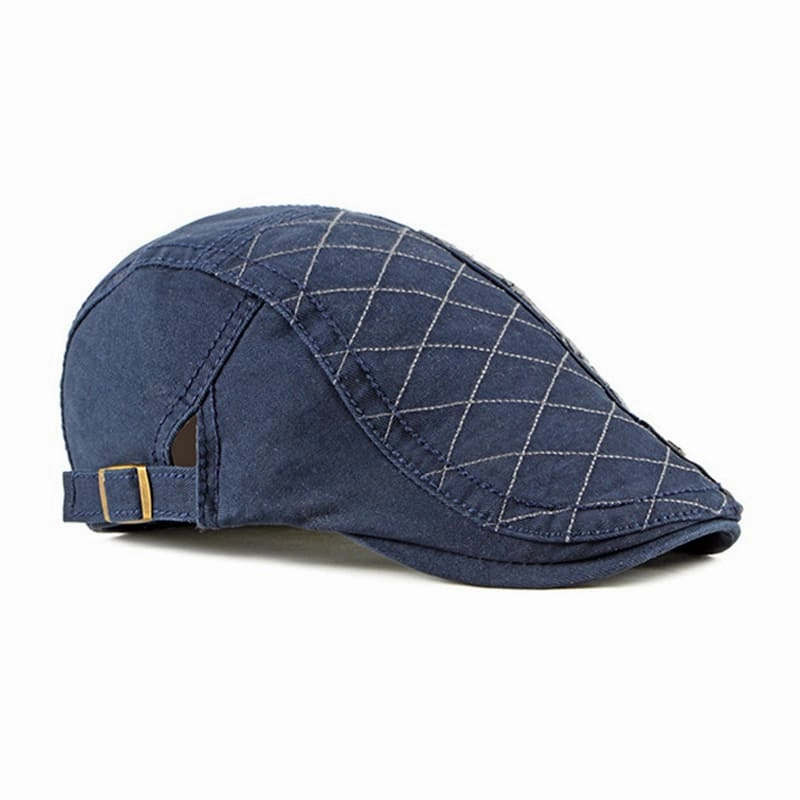Athletic Retro Rhombuses Flat Cap