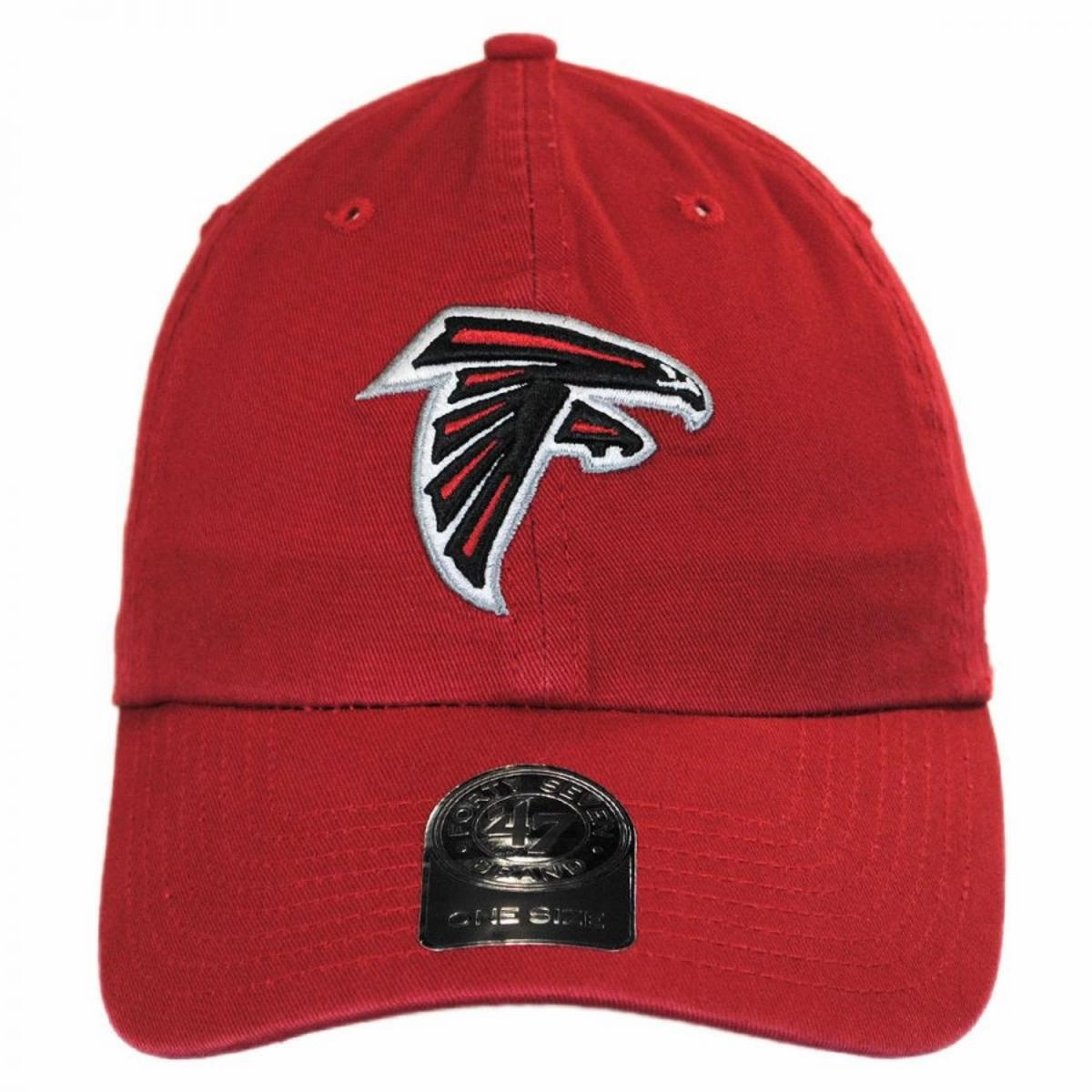 Atlanta Falcons NFL Clean Up Strapback Baseball Cap Dad Hat