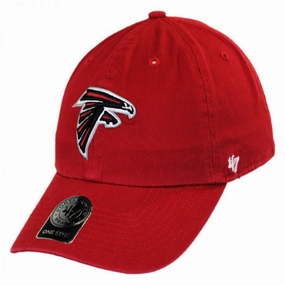 Atlanta Falcons NFL Clean Up Strapback Baseball Cap Dad Hat