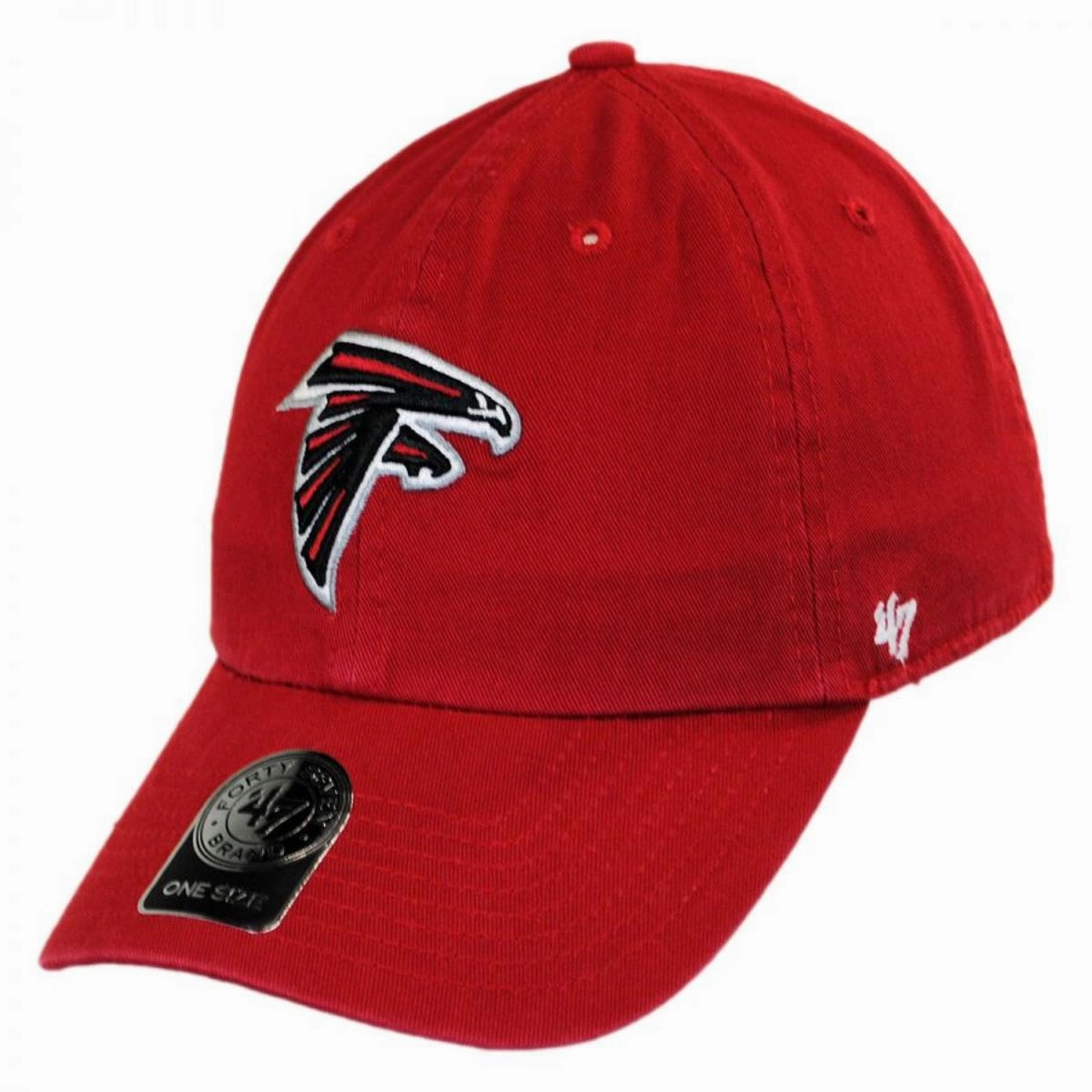 Atlanta Falcons NFL Clean Up Strapback Baseball Cap Dad Hat