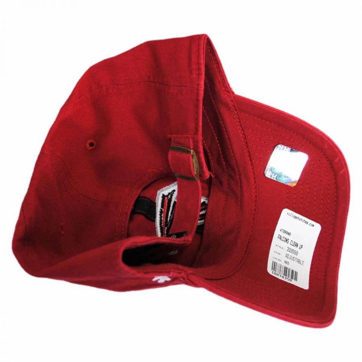 Atlanta Falcons NFL Clean Up Strapback Baseball Cap Dad Hat