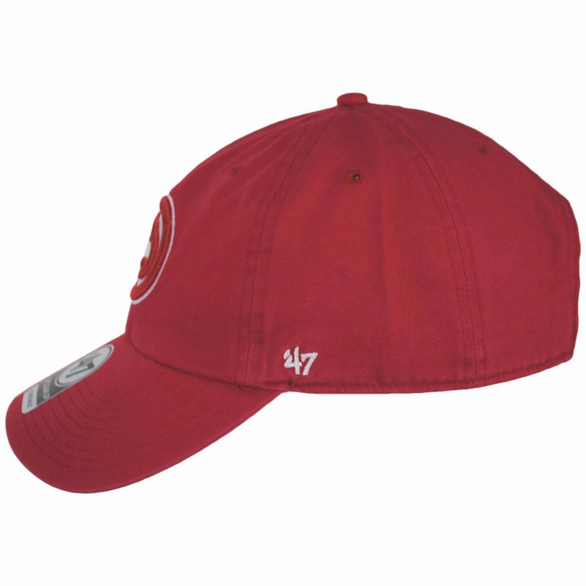 Atlanta Hawks NBA Clean Up Strapback Baseball Cap Dad Hat