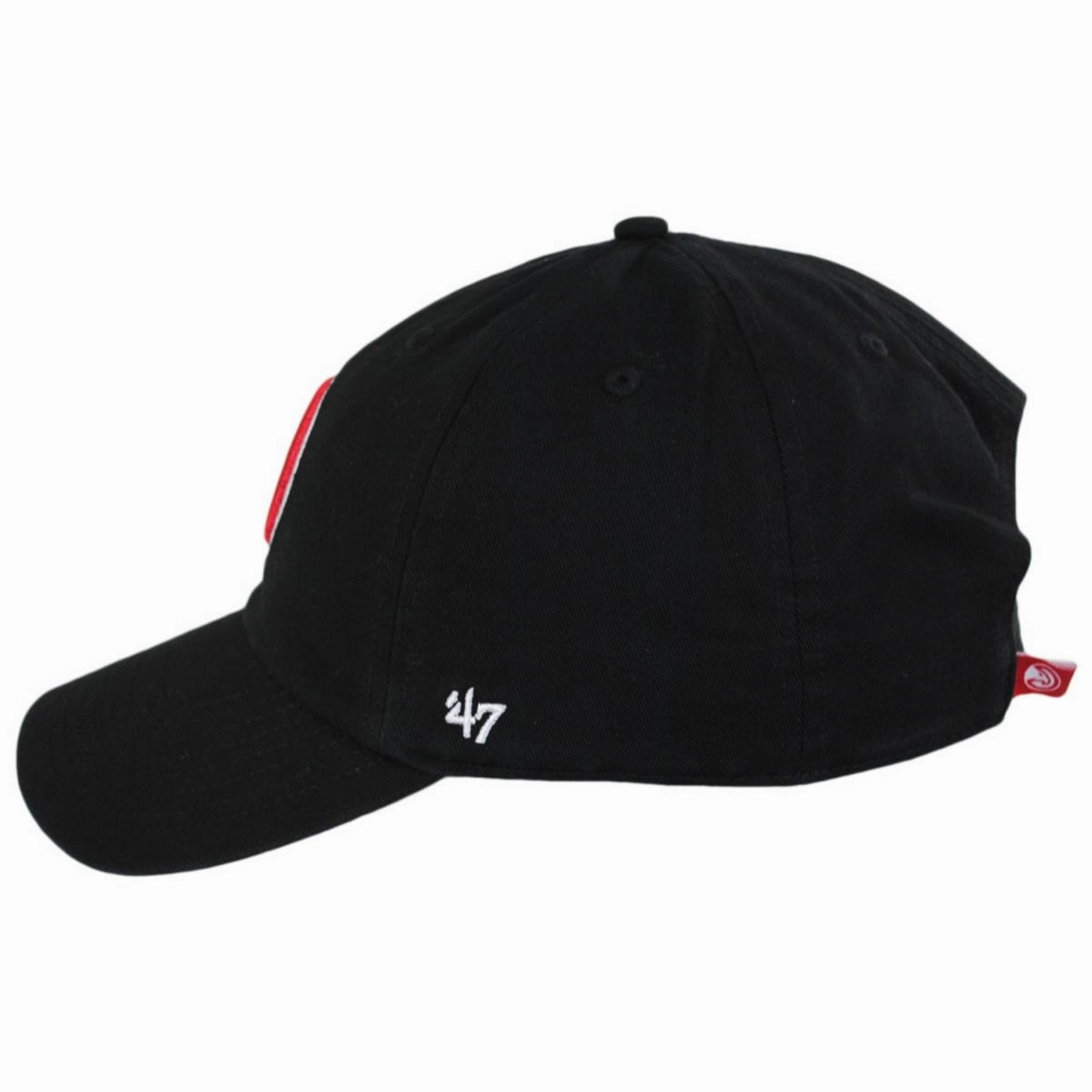 Atlanta Hawks NBA Clean Up Strapback Baseball Cap Dad Hat