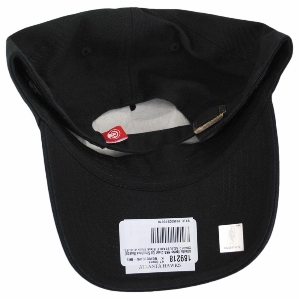 Atlanta Hawks NBA Clean Up Strapback Baseball Cap Dad Hat