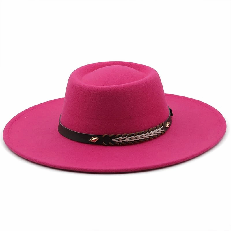 Atlanta Wide-Brimmed Porkpie Hat
