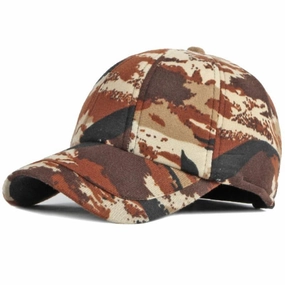 Austin Camouflage Earflaps Baseball Cap