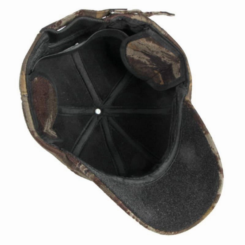 Austin Camouflage Earflaps Baseball Cap