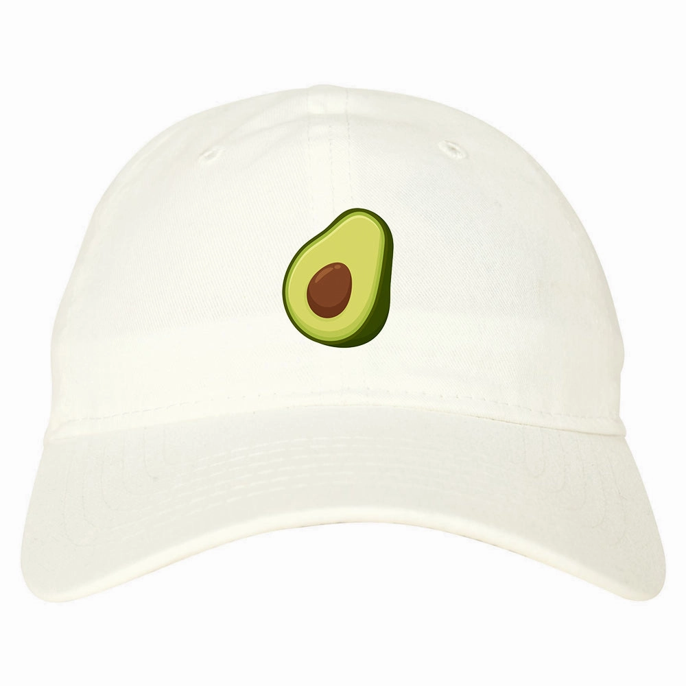 Avocado Vegan Chest Mens Dad Hat