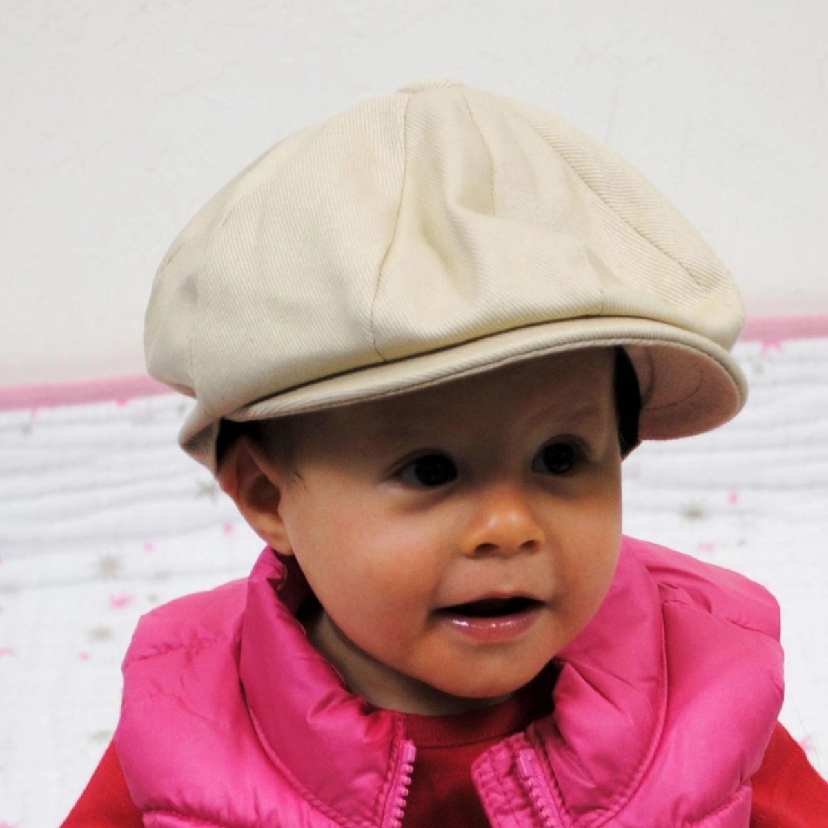 Baby Cotton Newsboy Cap