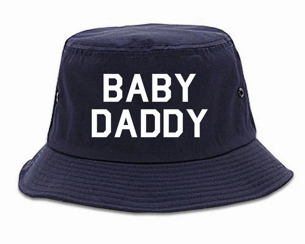 Baby Daddy Funny Fathers Day Mens Bucket Hat