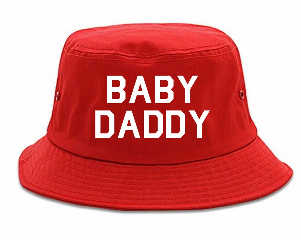 Baby Daddy Funny Fathers Day Mens Bucket Hat