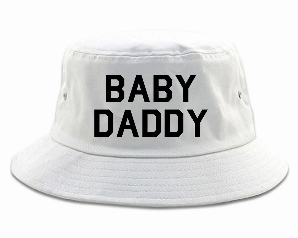 Baby Daddy Funny Fathers Day Mens Bucket Hat
