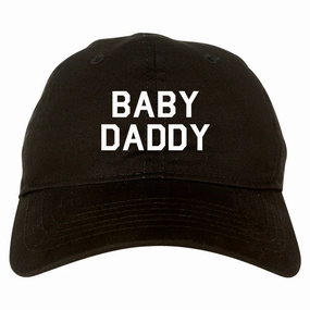 Baby Daddy Funny Fathers Day Mens Dad Hat Baseball Cap